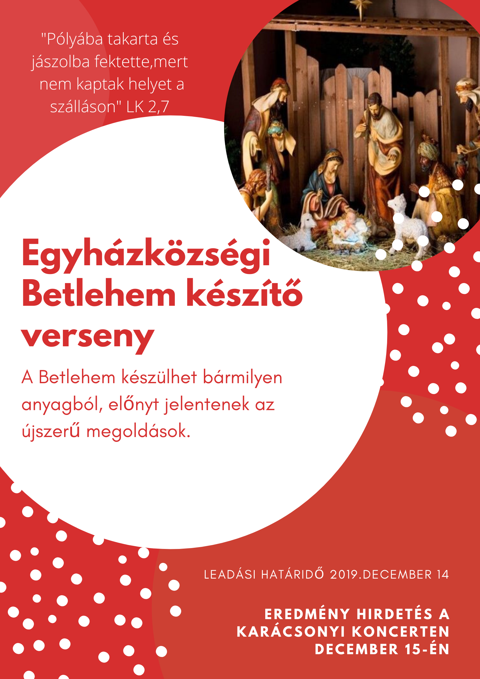Betlehem készítő verseny